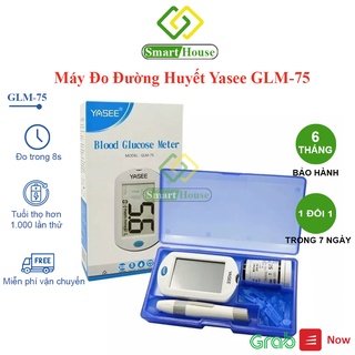 (Bán Rẻ Xin Đánh Giá 5) Máy Đo Đường Huyết Yasee GLM-75 Của Đức - Smart House