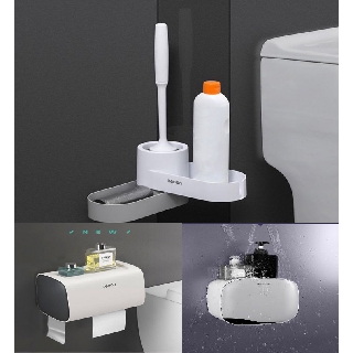 Phụ Kiện Dành Cho Toilet, Hộp Đựng Giấy Vệ Sinh - Bộ kệ và Chổi Cọ Toilet Thương Hiệu OENON Cao Cấp