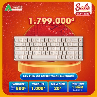 [Mã 154ELSALE2 giảm 7% đơn 300K] Bàn Phím Cơ Lofree Touch Bluetooth Không Dây - Siêu Xinh HOT NEW 2021