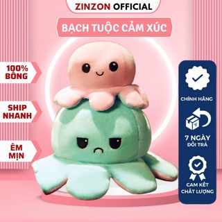 Gấu Bông Bạch Tuộc Cảm Xúc Dễ Thương.Bạch Tuộc Cảm Xúc Nhồi Bông ZinZon