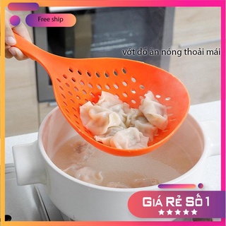 Vá vớt mì phở bún miến - Muôi vớt đồ ăn dạng lưới chịu nhệt cao, tiện lợi
