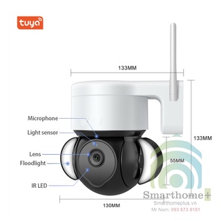 Camera Thông Minh Độ Phân Giải Cao 5M Wifi Tuya SHP-CI17
