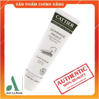 Tẩy Tế Bào Chết Cattier Gommage Argile Aloe White Clay Scrub 100ml