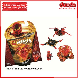 LARI 11152 Lắp ghép Ninjago Cao Thủ Spinjitzu Kai - Đồ chơi Xếp hình Mô hình Con quay lốc xoáy Ninja BELA 70659