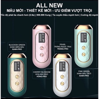 Máy triệt lông vĩnh viễn mini tại nhà tặng gel , dạo cạo và kính