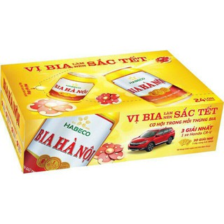 bia hà nội tết  thùng 24 lon×330ml