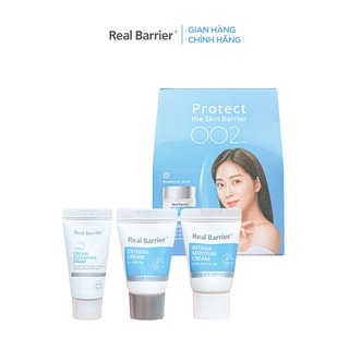 Bộ dưỡng phục hồi mini Real Barrier Best Trio Kit 15ml+10ml+10ml