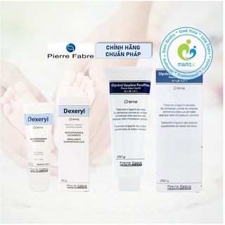 Kem dưỡng da (50g/250g) hỗ trợ nẻ chàm cho trẻ sơ sinh, người lớn Dexeryl Glycerol Pierre Fabre Healthcare, Pháp