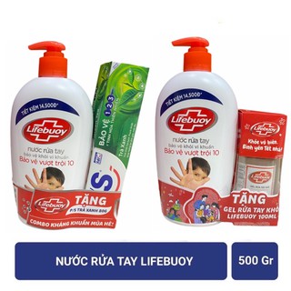Nước Rửa Tay Lifebouy Bảo Vệ Vi Khuẩn Chai 500gr