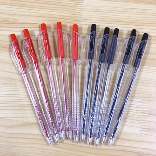 BÚT BI MỰC ĐỎ VÀ ĐEN MS RẺ ( đầu bút 0.7mm )