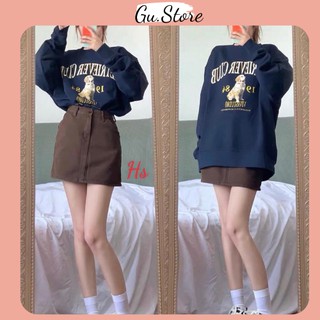 Áo Sweater nỉ tay bông, Áo Sweater in hình Dog cực chất Gu Store max000824