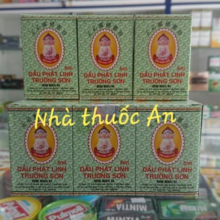 (1 chai) Dầu phật linh trường sơn 5ml (chai lớn)