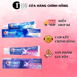 Kem đánh răng Crest 3D White radiant mint Whitening 116g