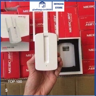 Kích sóng wifi - [BH 1 THÁNG LỖI DO NSX] Bộ kích wife 3 râu  Mercury tốc độ 300 Mpbs hàng cao cấp