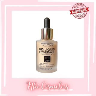 Kem nền Catrice HD Liquid Coverage 24h.