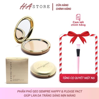 [Auth-Tặng Mã 20K] Phấn phủ Geo Sempre Happy &amp; Please Pact