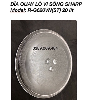 Đĩa lò vi sóng SHARP 20 lít R-G620VN(ST) chính hãng giá tốt