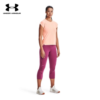 Quần legging thể thao nữ Under Armour Baselayer UA Rush Scallop Capri NS - 1365354-678
