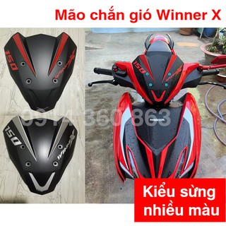 Mão chắn gió Winner x Kiểu sừng nhiều màu