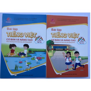 Sách – Bài tập Tiếng Việt cơ bản và nâng cao lớp 2 chương trình mới – NXB Giáo dục – Lê Phương Nga