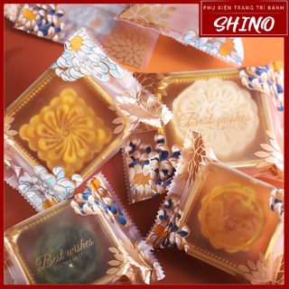 Bộ 100 Túi Kẹo / Bánh Quy / Bánh Trung Thu 50gr kích thước 9 * 11.5 cm