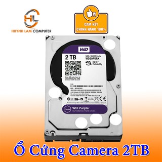 Ổ cứng HDD 2TB Western Digital WD Tím chuyên camera - Vĩnh Xuân phân phối