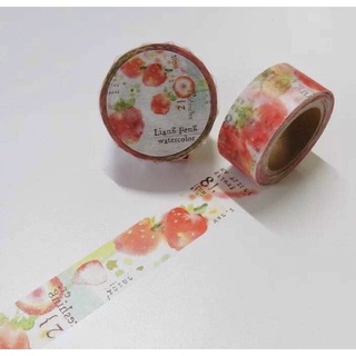 (Chiết theo chu kỳ) Băng dính washi tape hoạ tiết nhà Liang Feng #2