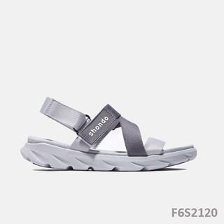 Giày Sandal Shondo Quai Chéo đế xám Ombre xám đậm F6S2120