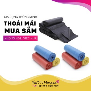 Bộ 3 túi đựng rác tự phân hủy nhiều màu (1kg - nhiều kích cỡ) - YenjHouse