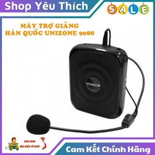 Máy Trợ Giảng Unizone UZ 9088s Khuếch Đại Giọng Nói Làm Việc Liên Tục Trong 10 Giờ Thiết Kế Hợp Thời Trang Nhỏ Gọn