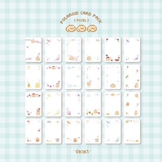 Miếng trang trí ảnh, card idol - Frame Okiki