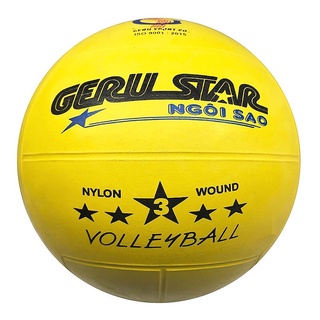 [Reefitsport] Quả Bóng chuyền trẻ em cao su Gerustar số 3 (Tặng Kim bơm + Lưới đựng)