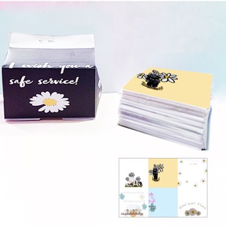 Hộp sữa note quả bơ 96 trang NHS3 kitty mèo trà sữa trứng lười yakult hoa cúc bò avocado boba tea gấu thỏ cherry berry