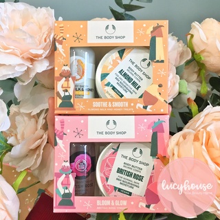 Set Sữa tắm và bơ dưỡng thể The Body Shop