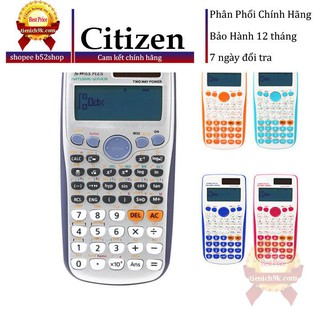Máy tính cầm tay bỏ túi học sinh FX-991ES PLUS Citizen Nhật Bản – BH 12 tháng