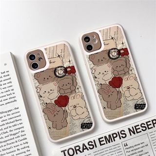 Ốp Iphone hot trend gấu nền báo cũ ốp lưng iphone 13promax 11 promax 12 pro max 6 6plus 7 plus 8 x xr xsmax