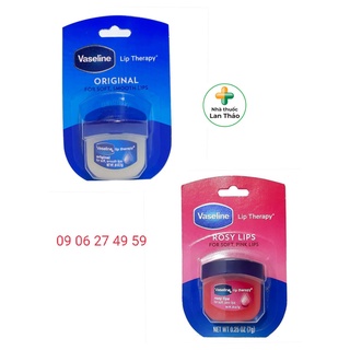 KEM VASELINE 7G CHÍNH HÃNG GIÚP DƯỠNG MÔI CHỐNG KHÔ MÔI
