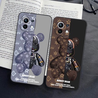 Ốp lưng Xiaomi MI 11 / MI 11 LITE in hình Gấu nâu - hồng, Gấu Be@rick  cực CUTE, DỄ THƯƠNG