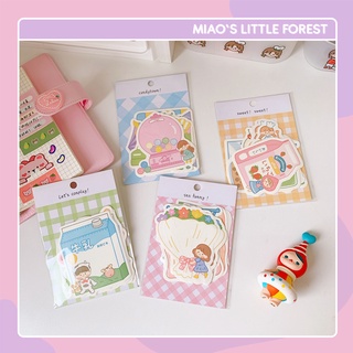 Giấy note giấy trang trí CANDY TOWN bộ 25 giấy deco hình ảnh cute trang trí sổ tay bullet journal MNO227 miaoslittlefore