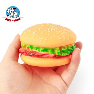 Đồ Chơi Gặm Cao Su Hình Bánh Có Còi Kêu Cho Thú Cưng