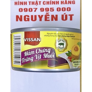 Mắm chưng trứng vịt muối vissan 200g
