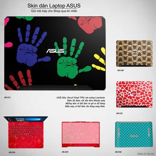 Skin dán Laptop Asus in hình Hoa văn sticker _nhiều mẫu 22 (inbox mã máy cho Shop)