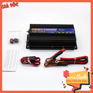 Bộ kích nguồn điện sin chuẩn 1000W inverter 12V lên 220V