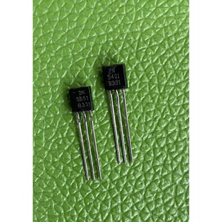 TÚI 10 CHIẾC 2N5401 TO-92 PNP VÀ 2N5551 TO-92 NPN ,150V/0.6A