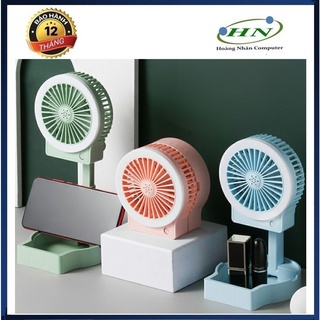 Quạt Sạc Mini để bàn TJ-15B Tốc Độ Gió Mạnh Mát
