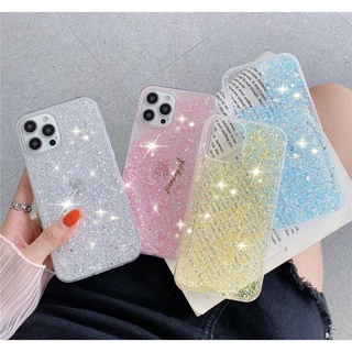 Ốp Điện Thoại Lấp Lánh Tùy Chỉnh Cho Samsung Galaxy S22 S30 S21 S20 Uitra PLUS A7 A750 J8 A6 PLUS 2018