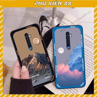Ốp Oppo Reno 2f / Reno2 F hình vũ trụ, mountain, cloud phong cách cá tính
