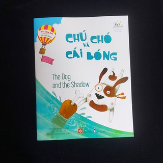 Sách- Học tiếng anh cùng truyện ngụ ngôn Aesop 4 cuốn( có file nghe+ tặng kèm sticker)