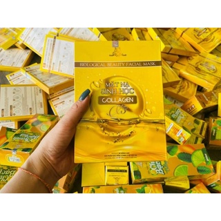 Mặt nạ sinh học Collagen X3 Đông Anh hộp 5 miếng - hàng chính hãng