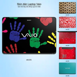 Skin dán Laptop Sony Vaio in hình Hoa văn sticker nhiều mẫu 22 (inbox mã máy cho Shop)